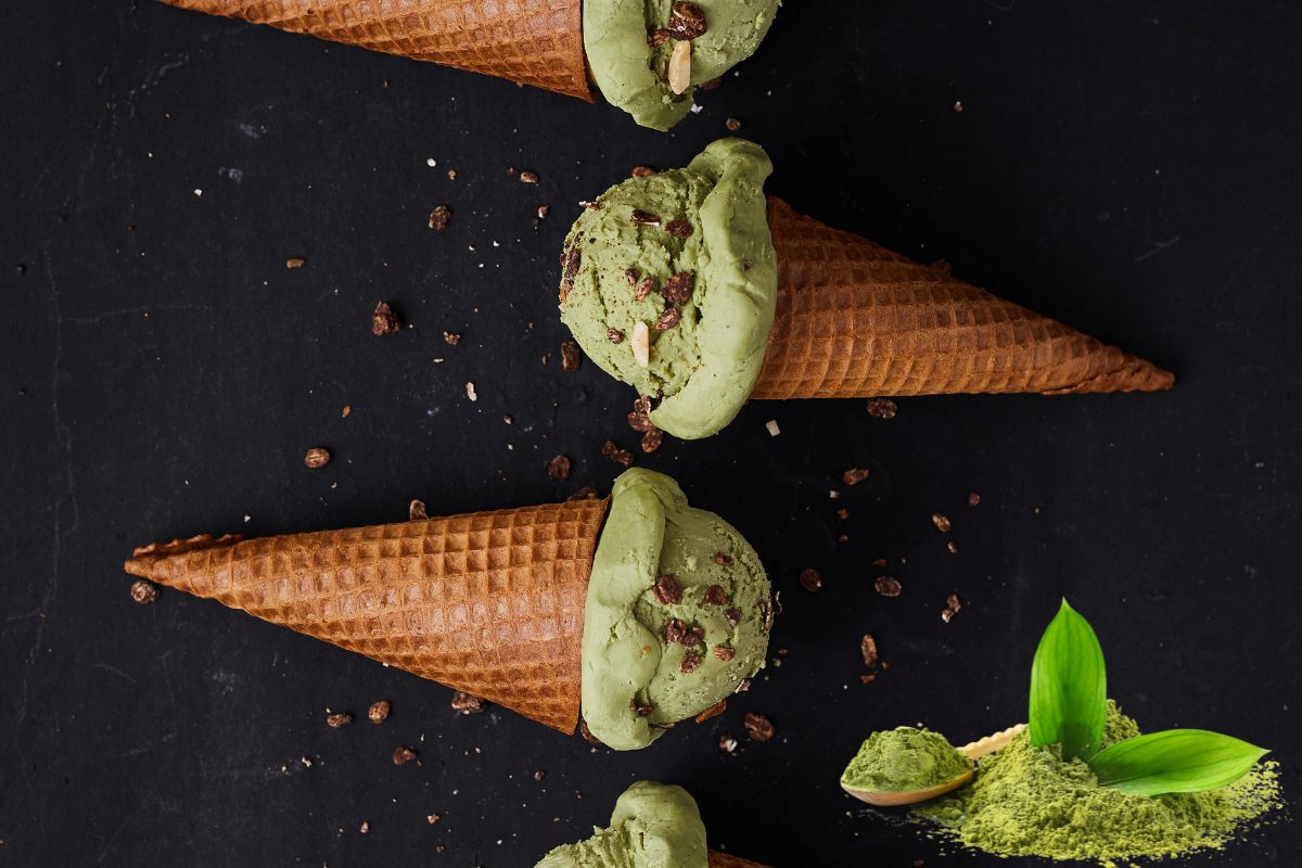 Matcha sladoled