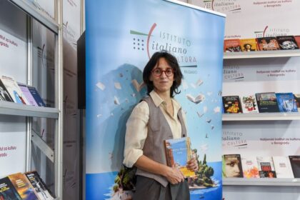 Federika Mancon na Sajmu knjiga