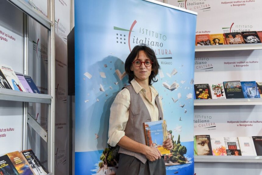 Federika Mancon na Sajmu knjiga