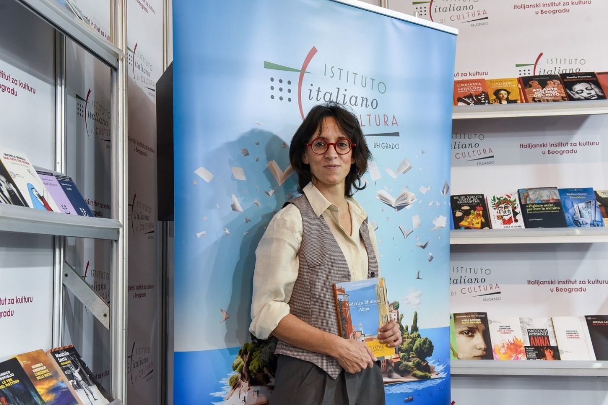 Federika Mancon na Sajmu knjiga