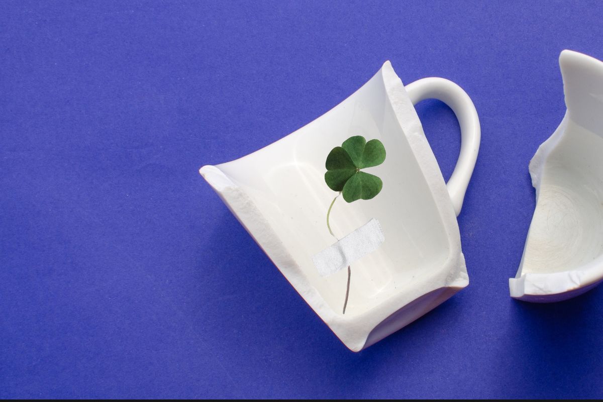 Izbacivanje polomljenih stvari iz kuće