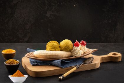 Sladoled od banane i karija